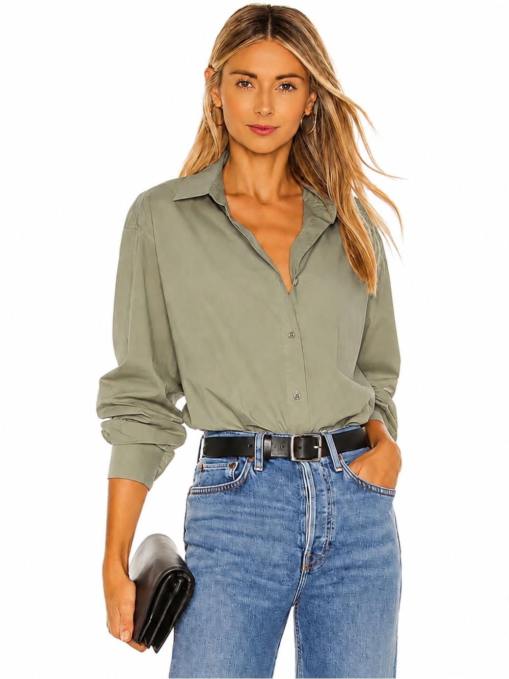 Nili Lotan Yorke Shirt Sz small
